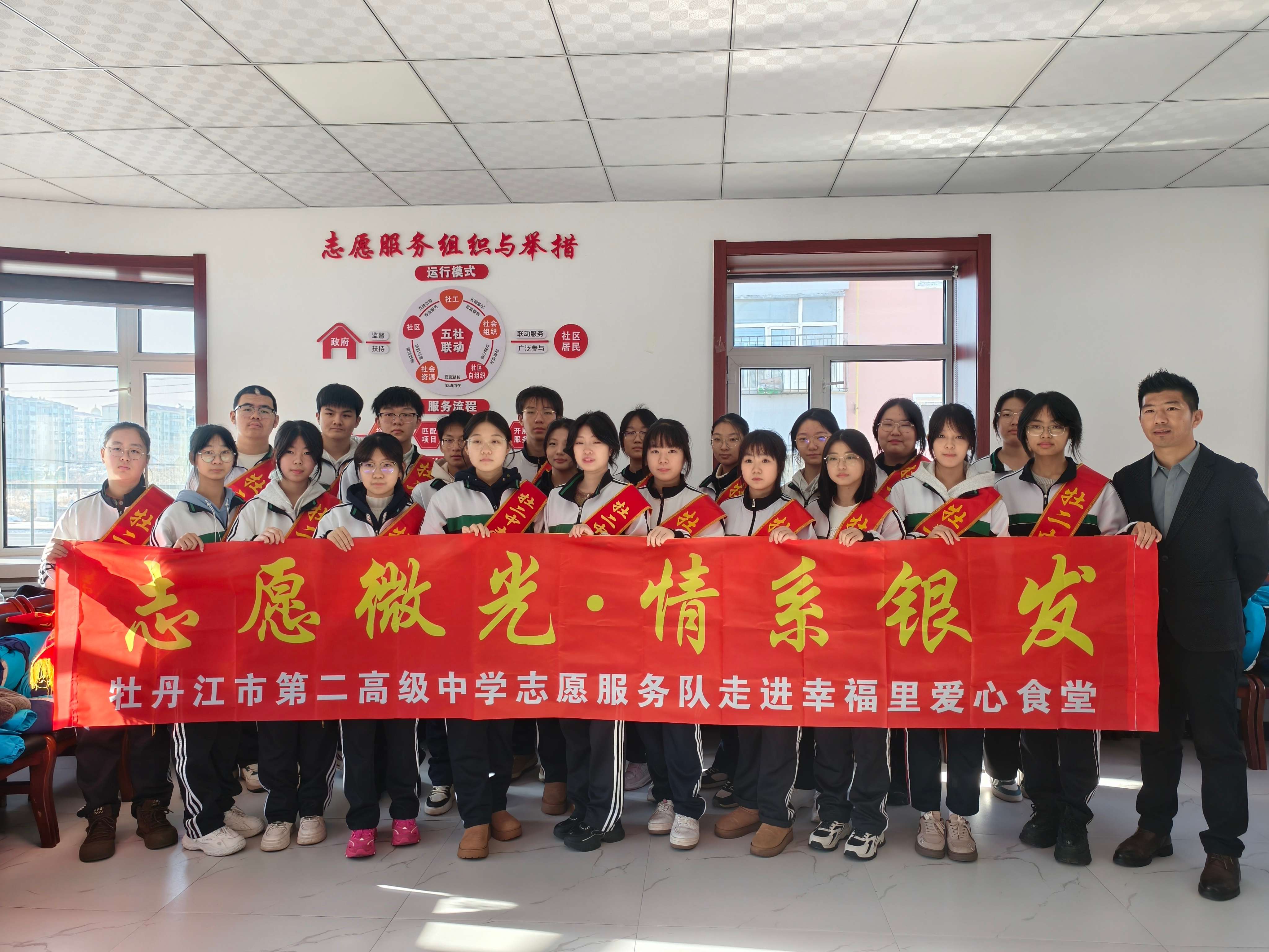 黑龍江省牡丹江市第二高級(jí)中學(xué)關(guān)工委組織開展“志愿微光 情系銀發(fā)”主題志愿服務(wù)活動(dòng)