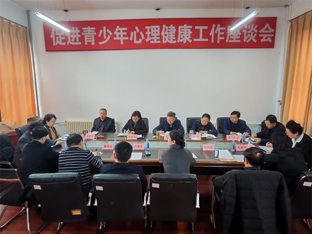 黑龍江省雞西市關(guān)工委、教育局共同召開促進青少年心理健康工作座談會