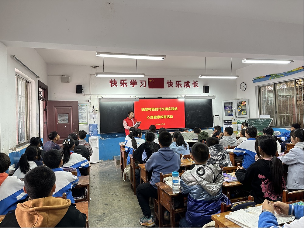 貴陽市花溪區(qū)關(guān)工委開展“心理健康”教育志愿服務(wù)活動