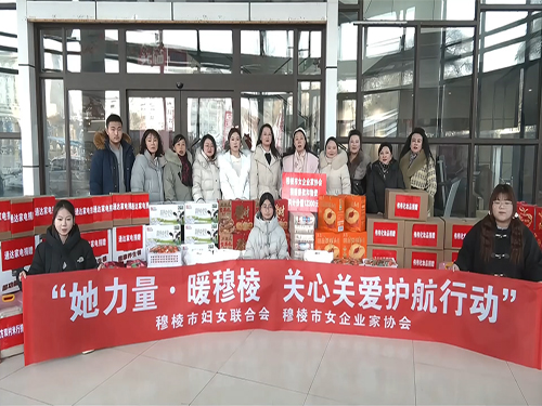 巾幗情系困難戶 新春送暖顯擔(dān)當(dāng)——黑龍江省牡丹江市穆棱市婦女聯(lián)合會攜手市女企業(yè)家協(xié)會共同開展“關(guān)心關(guān)愛“行動