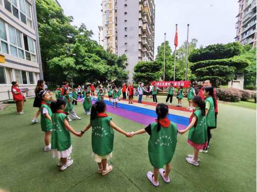 四川自貢高新區(qū)悅景社區(qū)關(guān)工委 五老與少年兒童“粽情端午趣六一”