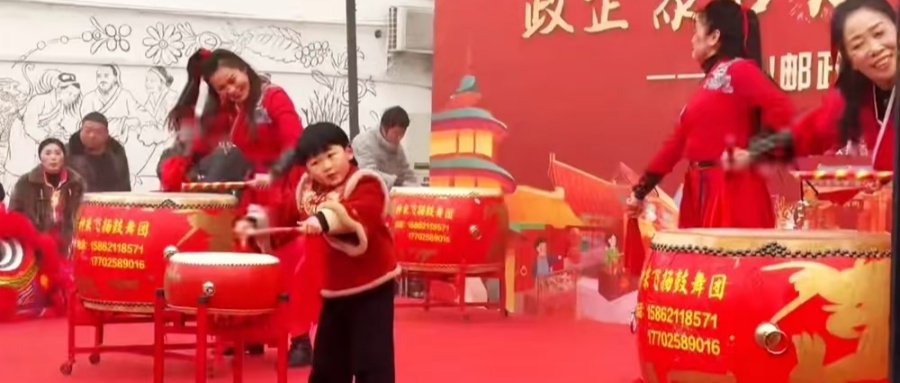 江蘇省徐州市銅山區(qū)關(guān)工委百余名“五老” 獻(xiàn)上文化盛宴 喜迎丙午馬年